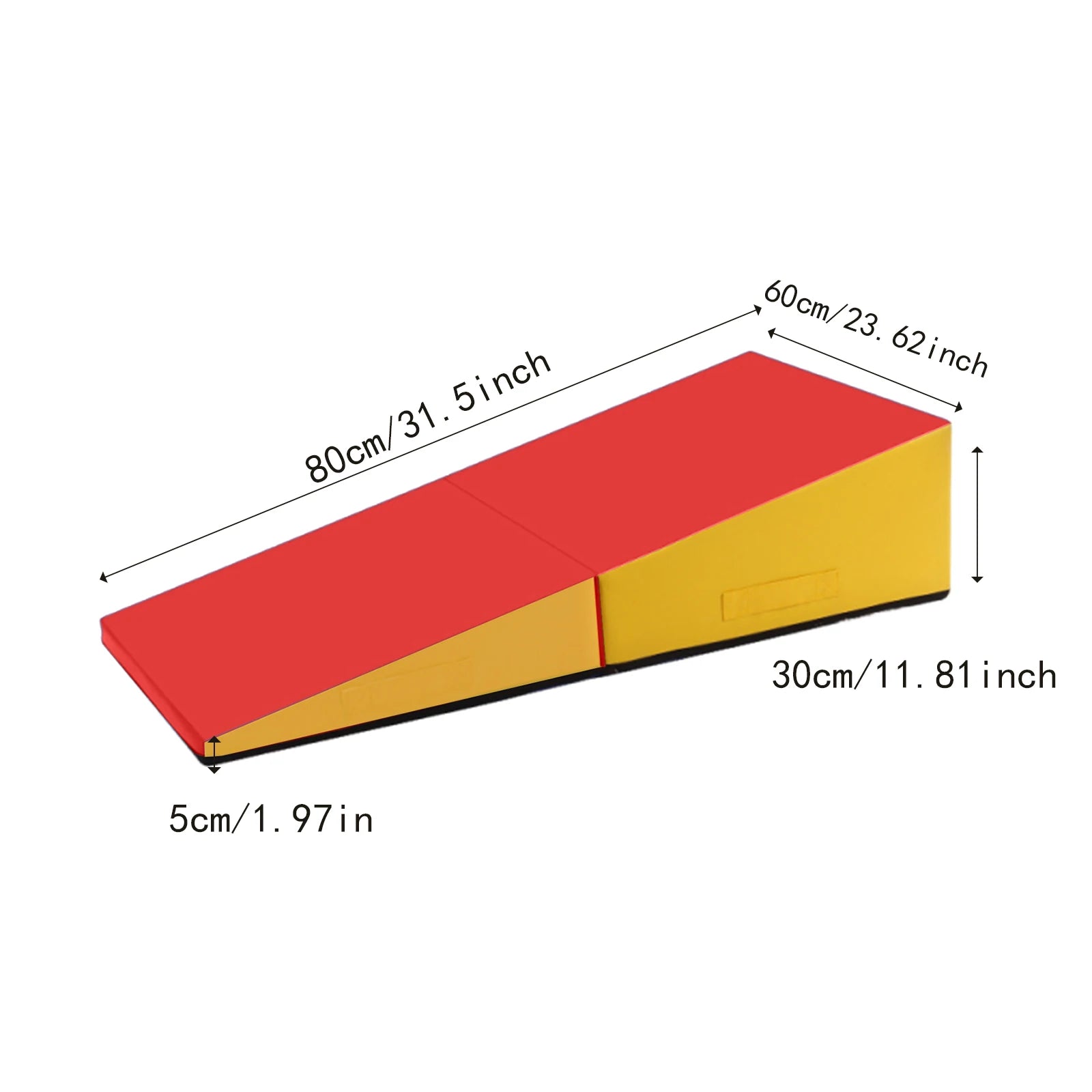 Foldable Gymnastics Training Equipment Gymnastics Wedge Mat for Yoga Sports Skill Training Gym Exercise Cheerleading - Problems Solved