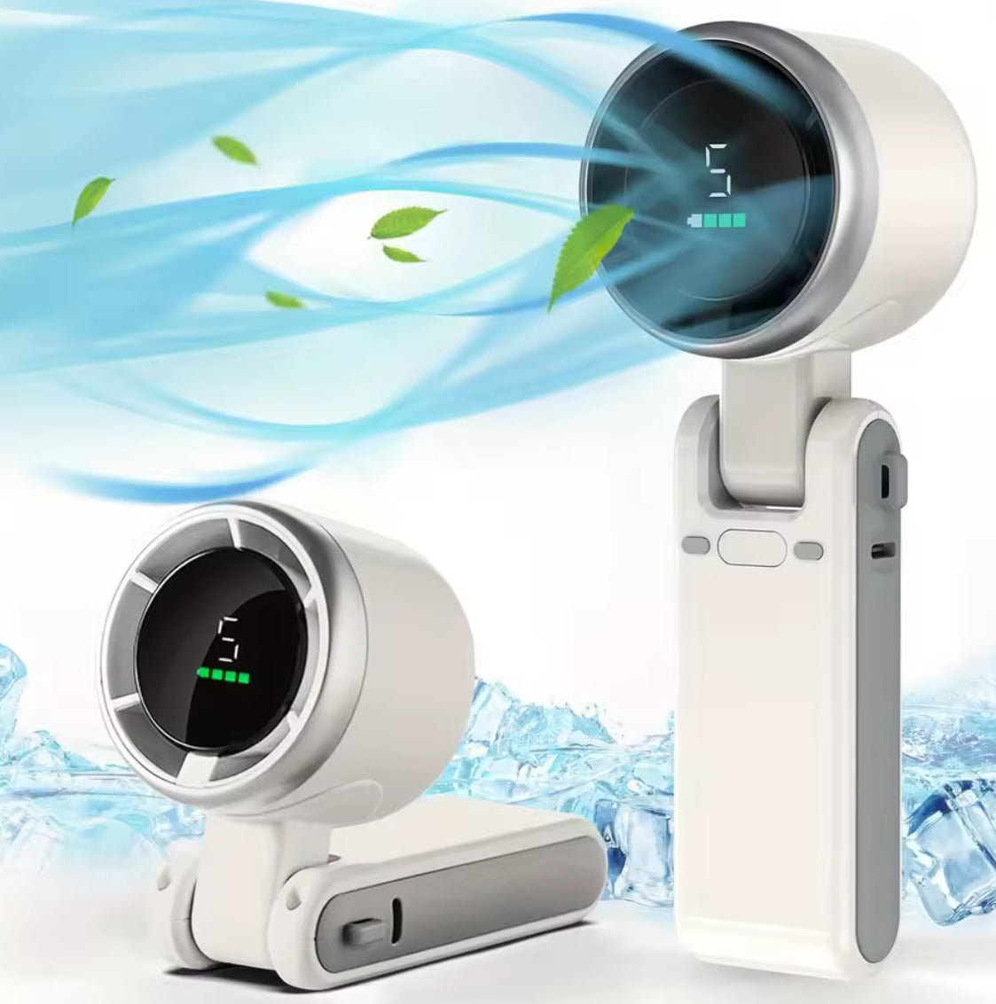 3-in-1 Fan, 5-speed, 3600mAh Rechargeable - Problems Solved