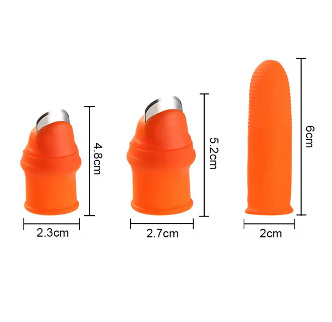 Silicone world 1 Set Silicone Finger Protector With Blade Fruits - Problems Solved
