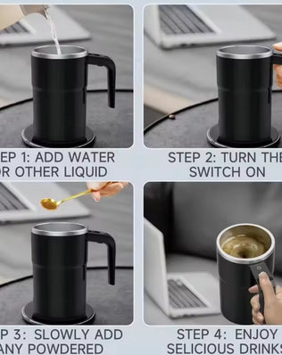 Electric Coffee Self Mixing Mug - Problems Solved