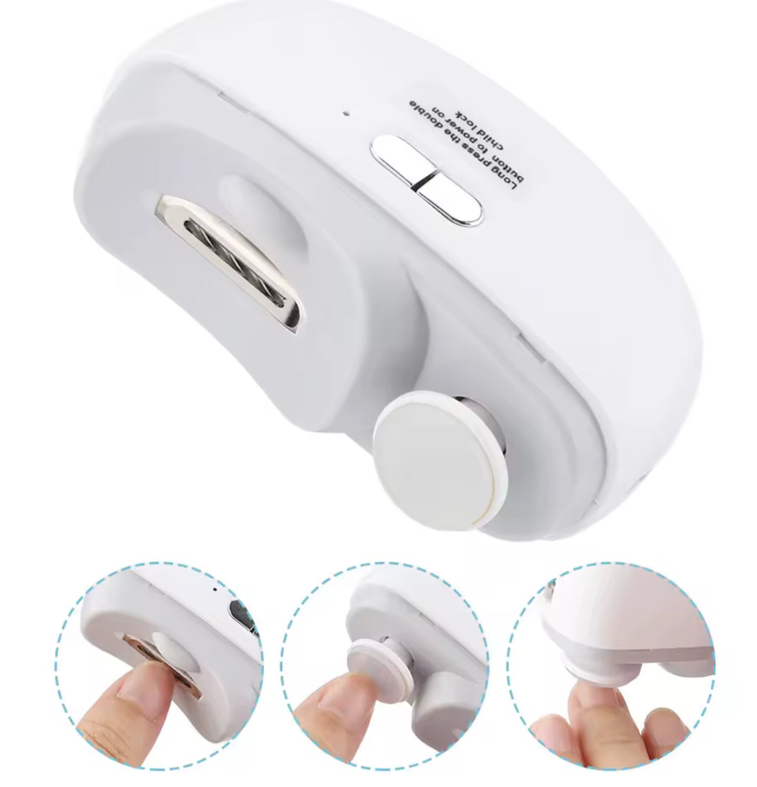 Electric Nail Clippers With Light Adult Baby Fingernails - Problems Solved