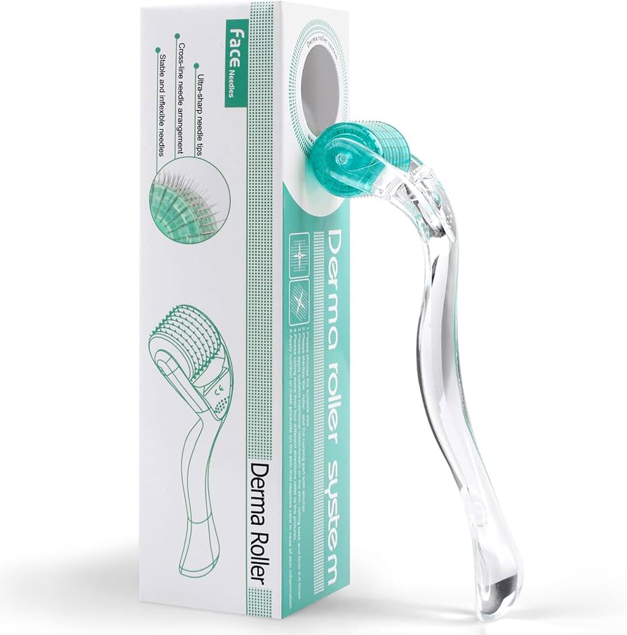 Problems Solved Derma Roller 1.0mm with titanium micro needles for skin rejuvenation and improved texture.