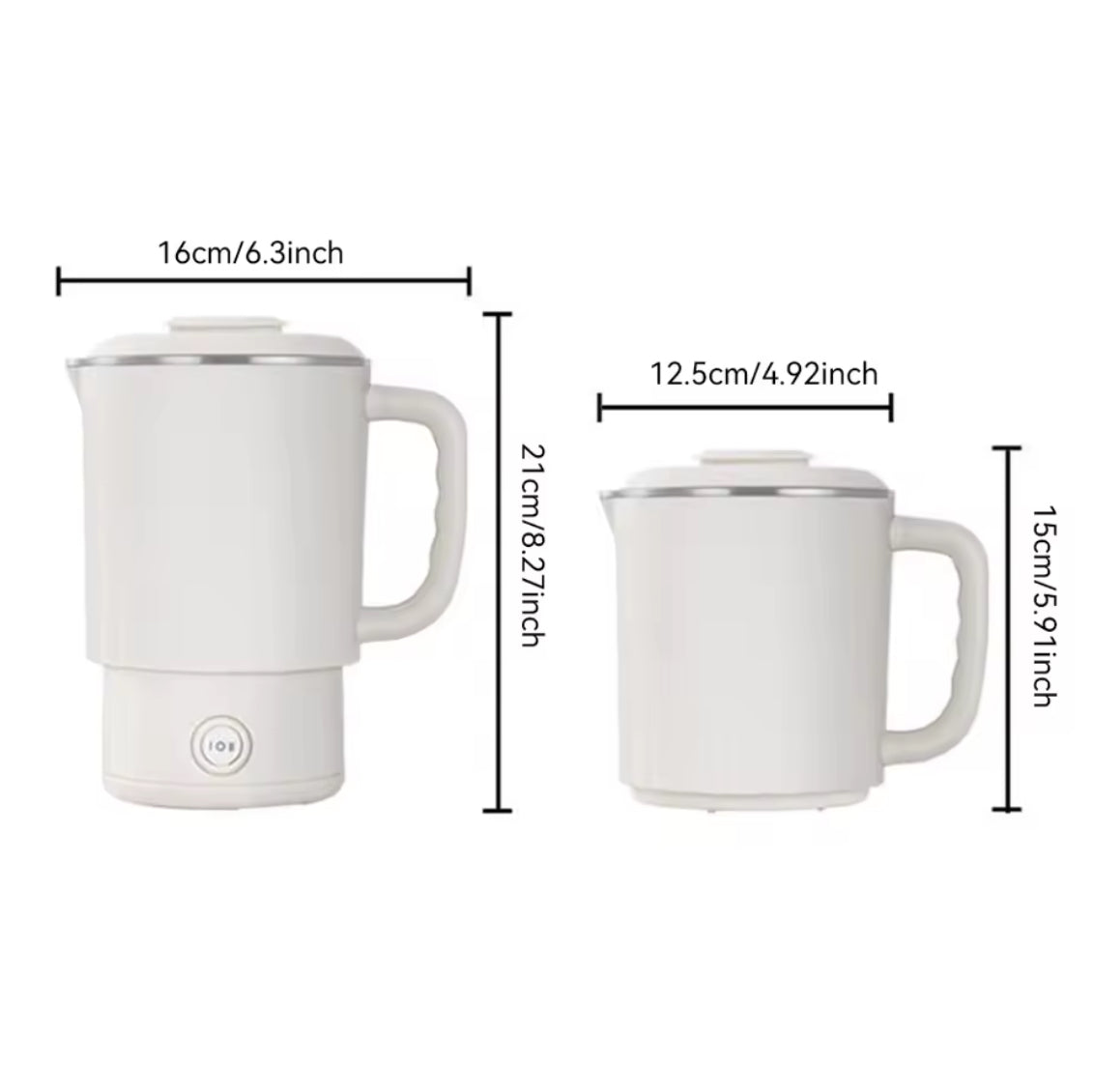 Electric Kettle Portable Travel Fast Boiling Tea Coffee Kettle - Problems Solved