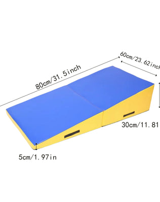 Foldable Gymnastics Training Equipment Gymnastics Wedge Mat for Yoga Sports Skill Training Gym Exercise Cheerleading - Problems Solved