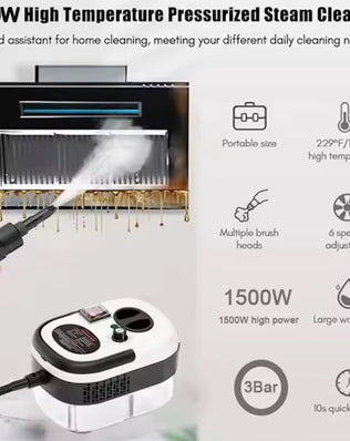 Portable Handheld Steam Cleaner High Temperature Pressurized Cleaning Machine - Problems Solved
