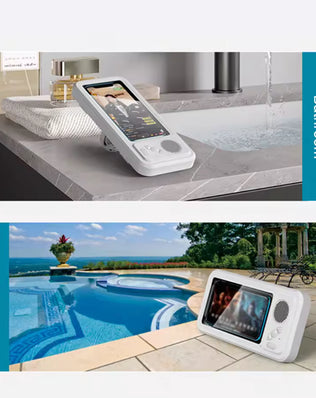 Shower Phone Holder with Bluetooth Speaker - Problems Solved