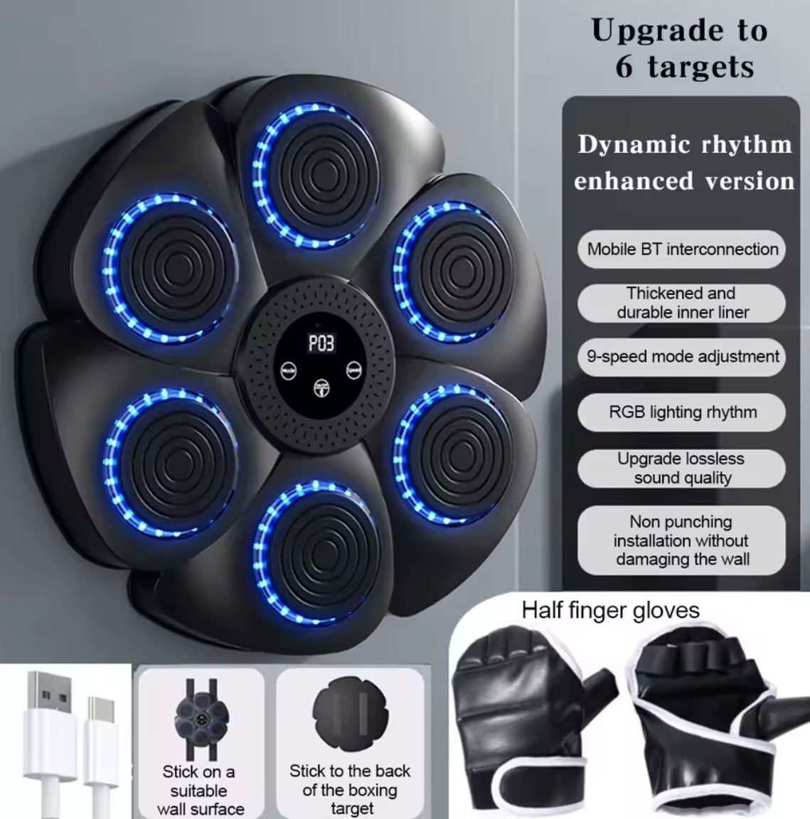Smart Music Boxing Machine - Problems Solved
