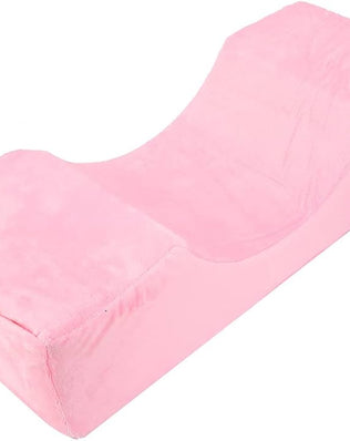Problems Solved eyelash extension memory foam pillow designed for beauty salons, offers comfort and support during eyelash application.