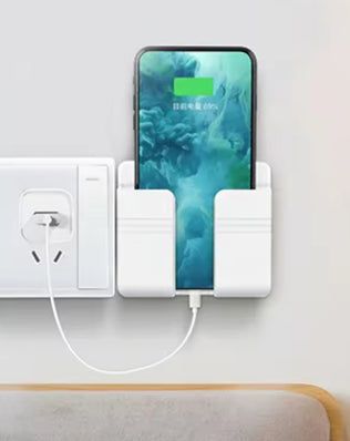 Wall Mount Phone Holder White Punch Free Wall Mobile Phones - Problems Solved