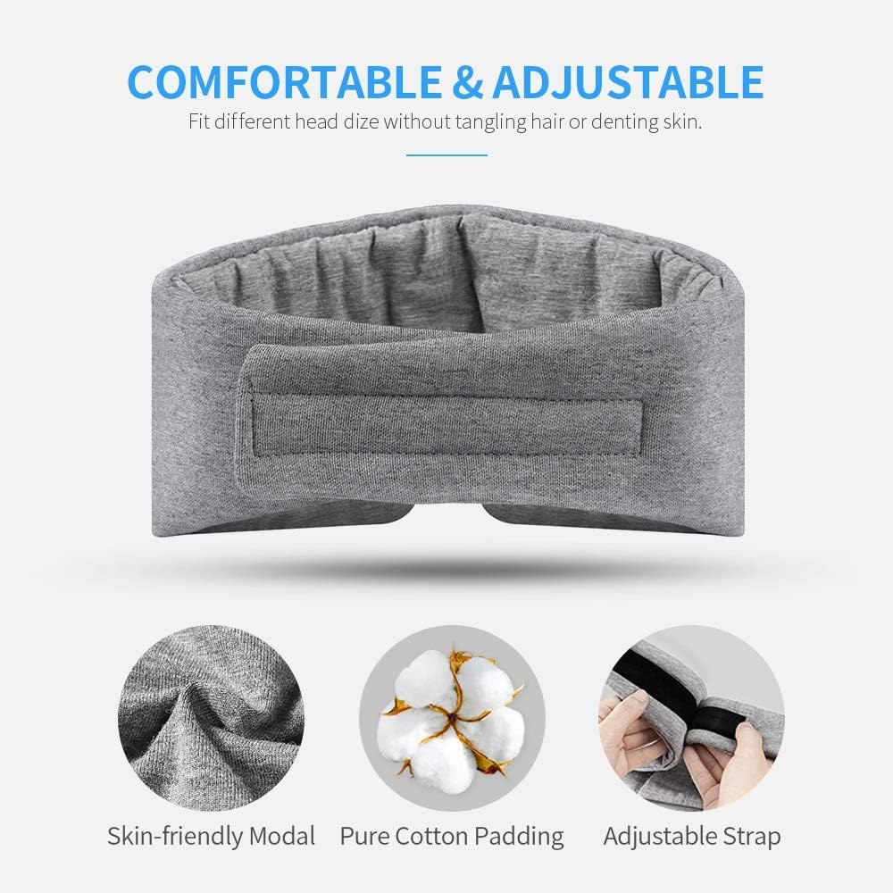 Problems Solved handmade cotton sleep mask with soft, light-blocking design for comfortable, restful sleep.