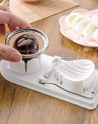 2-in-1 Stainless Steel Egg Cutting Tool - Problems Solved