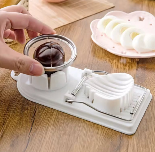 2-in-1 Stainless Steel Egg Cutting Tool - Problems Solved