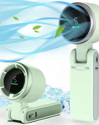 3-in-1 Fan, 5-speed, 3600mAh Rechargeable - Problems Solved