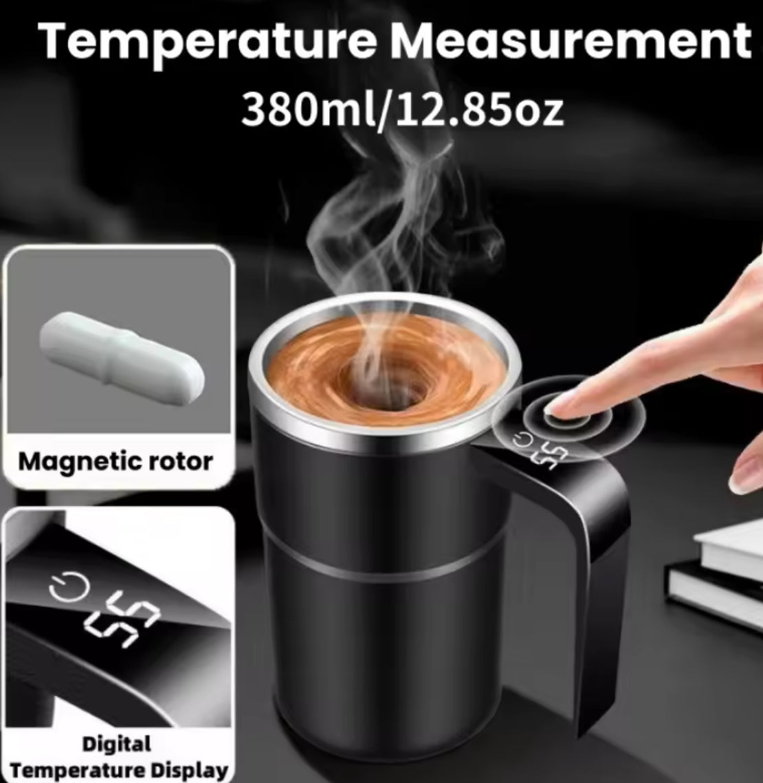 Electric Coffee Self Mixing Mug - Problems Solved