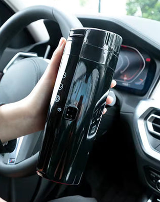 Stainless Car Heated Smart Mug With Temperature Control Electric - Problems Solved