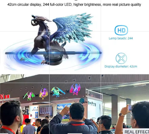 3D Hologram Fan 16.5in 2000x224 WiFi 3D Projector - Problems Solved