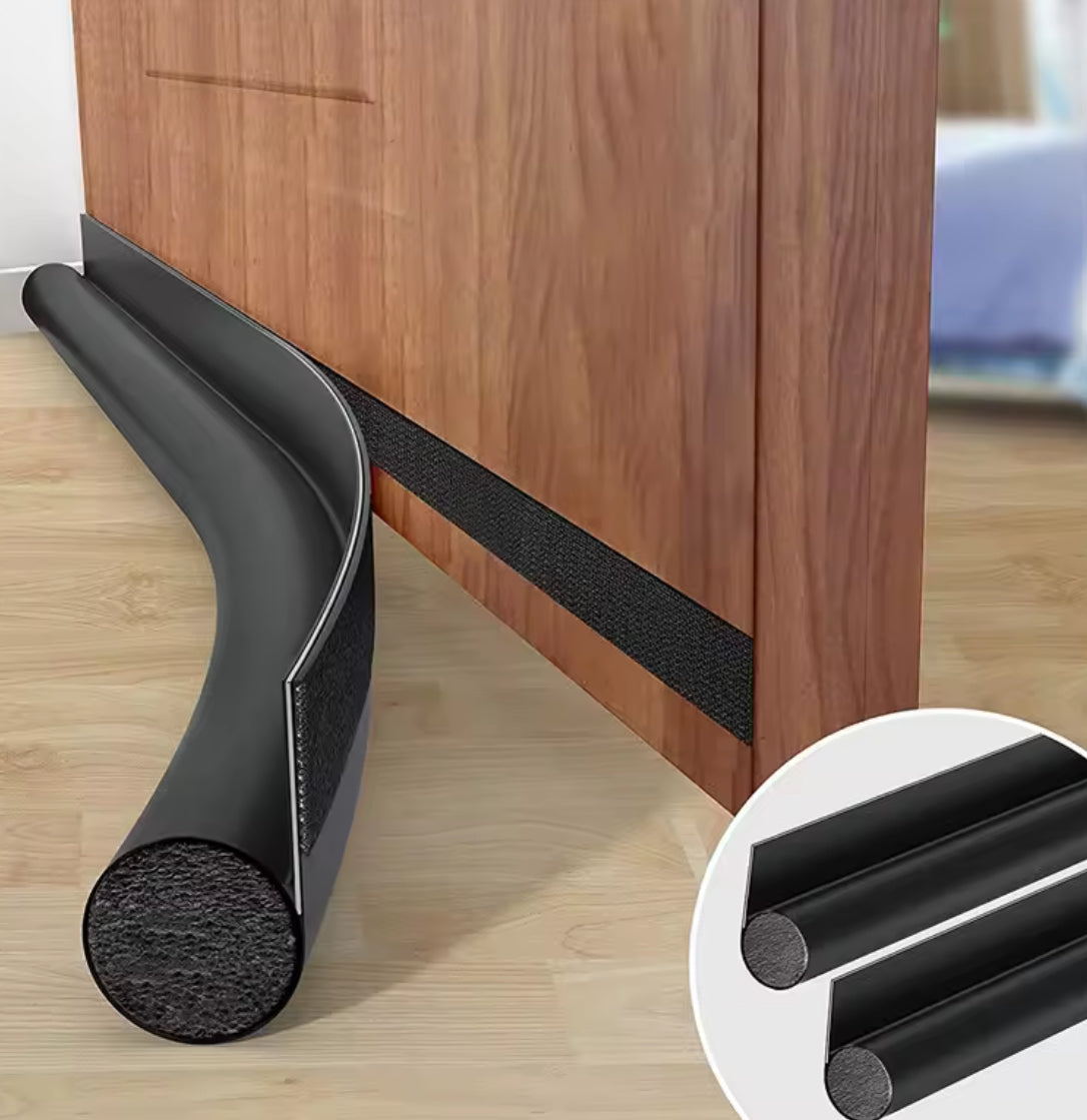 Adjustable Door Bottom Seal Strip Under Door Draft Stopper - Problems Solved