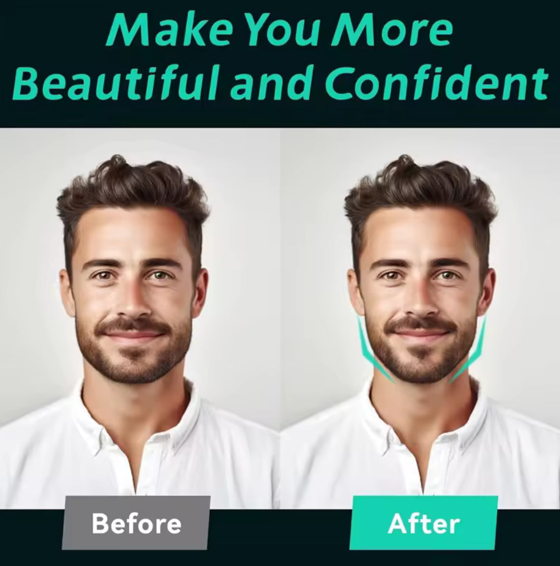 6pcs Silicone Jaw Trainer - Problems Solved