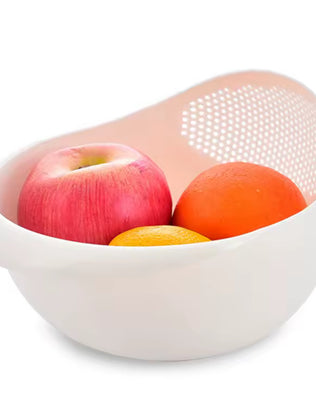 Rice Sieve Plastic Colander Kitchen Drain Basket - Problems Solved