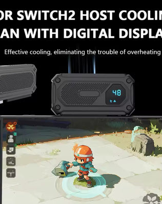 Switch2 Host Cooling Fan With Digital Display - Problems Solved