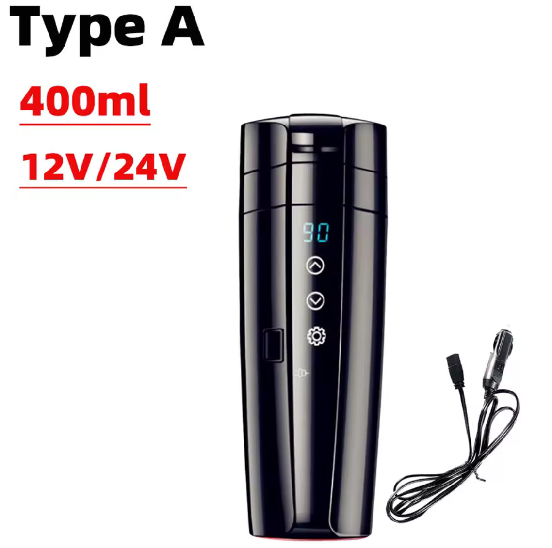Stainless Car Heated Smart Mug With Temperature Control Electric - Problems Solved