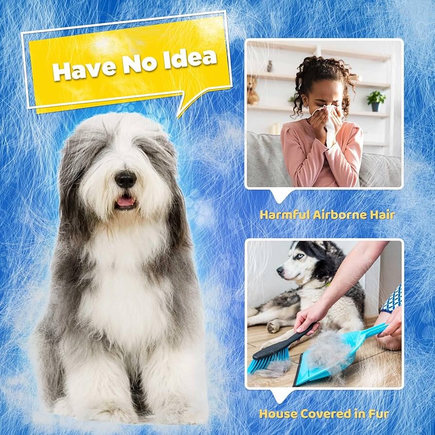 Pet Grooming Glove, Gentle Pet Grooming Glove Brush, Efficient Pet Hair Remover Glove