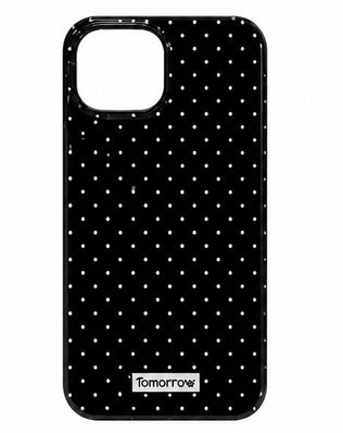 Problems Solved Reownest iPhone 13/14 case with cute polka dot pattern, aesthetic design, protective phone cover.
