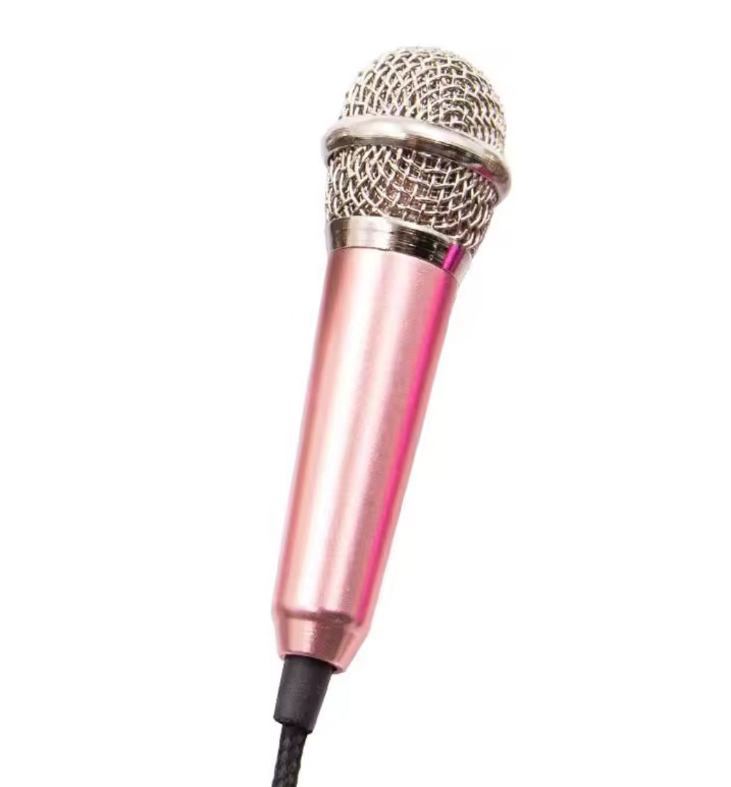 Problems Solved handheld mini stereo microphone with 3.5mm jack for portable studio and speech recording.