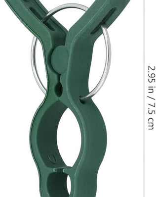 50-pack Problems Solved plant support clips for tomatoes, garden plant clips for supporting and securing plants in the garden.