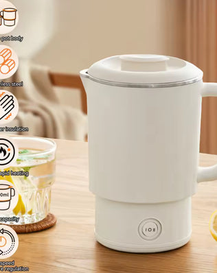 Electric Kettle Portable Travel Fast Boiling Tea Coffee Kettle - Problems Solved