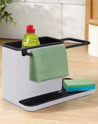 Kitchen Sponge Cloth Holder Sink Caddy Organiser - Problems Solved