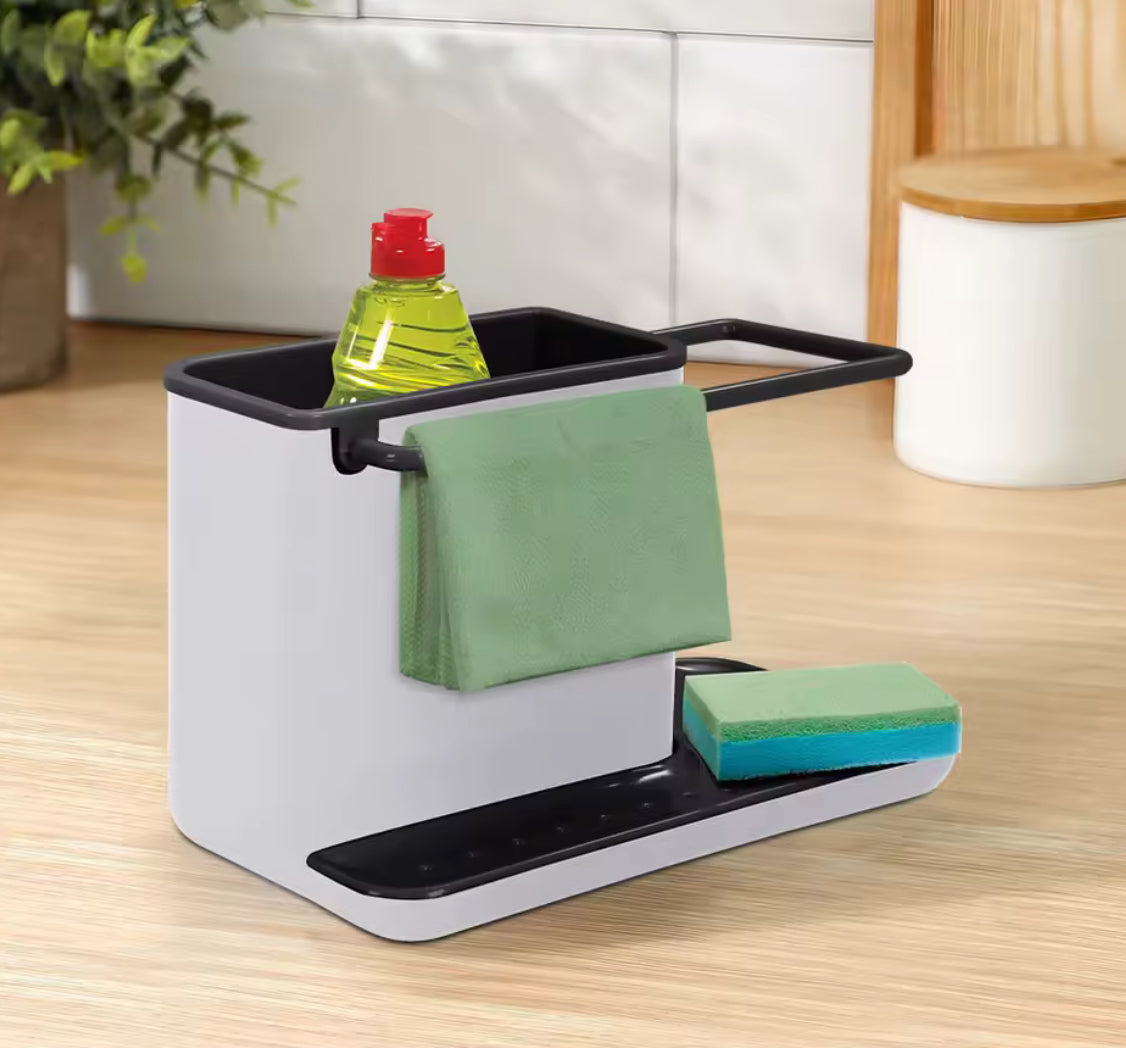 Kitchen Sponge Cloth Holder Sink Caddy Organiser - Problems Solved