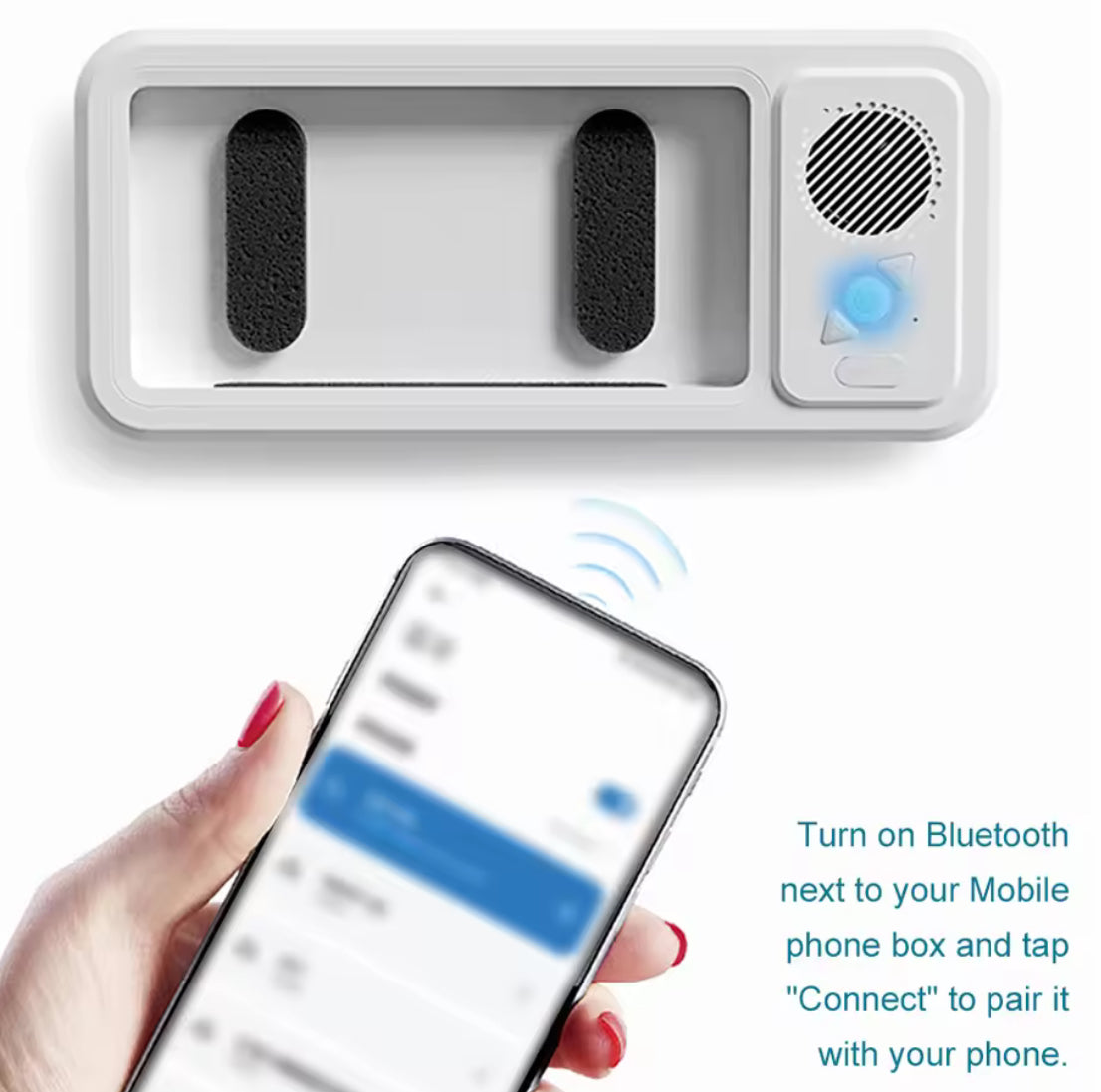 Shower Phone Holder with Bluetooth Speaker - Problems Solved