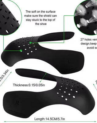Crease Protector Shoe Anti Crease Bending Crack Toe Cap - Problems Solved