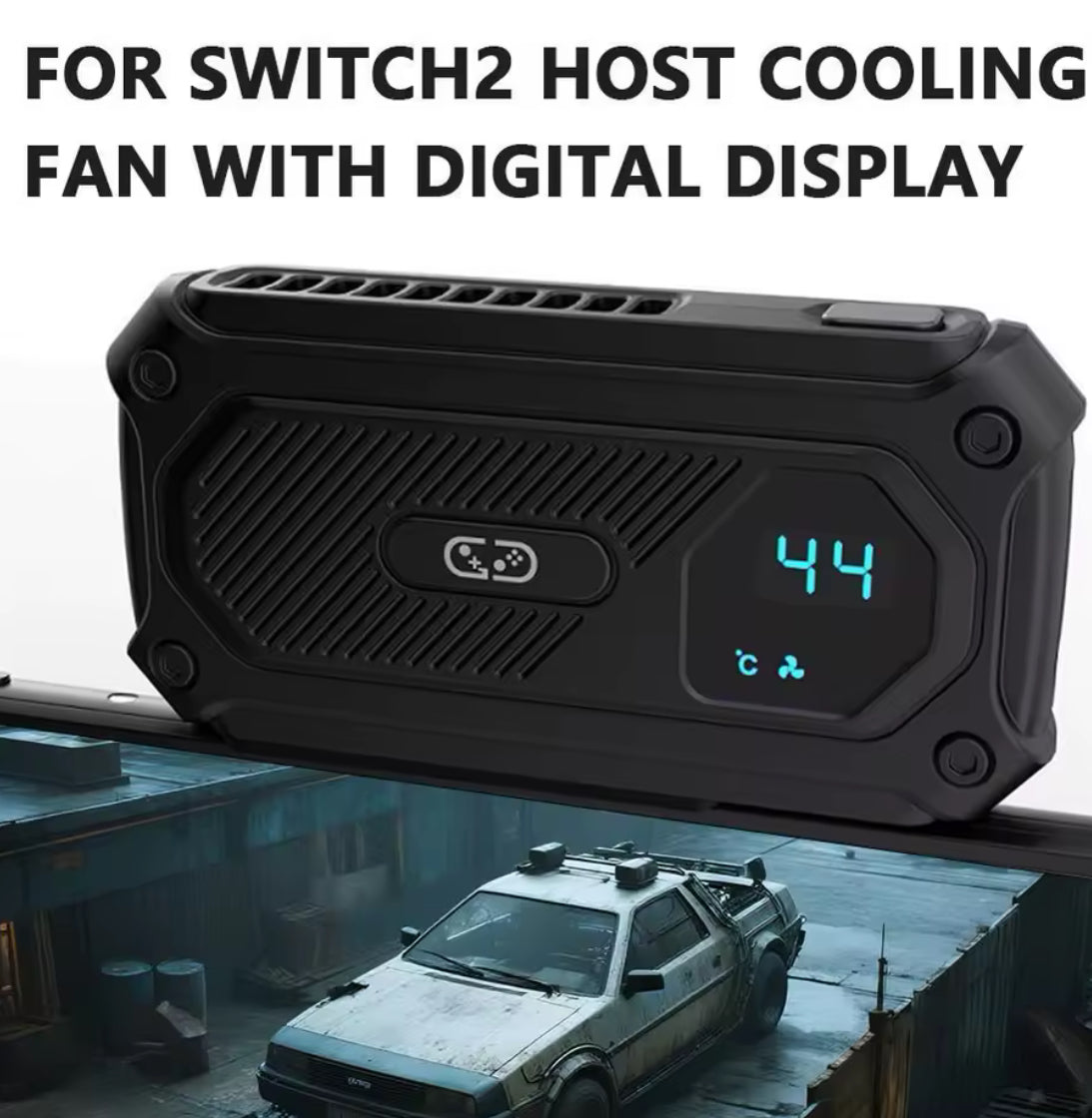 Switch2 Host Cooling Fan With Digital Display - Problems Solved