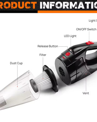 Handheld Vacuum Cleaner Cordless Strong Suction Portable - Problems Solved