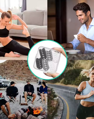6pcs Silicone Jaw Trainer - Problems Solved