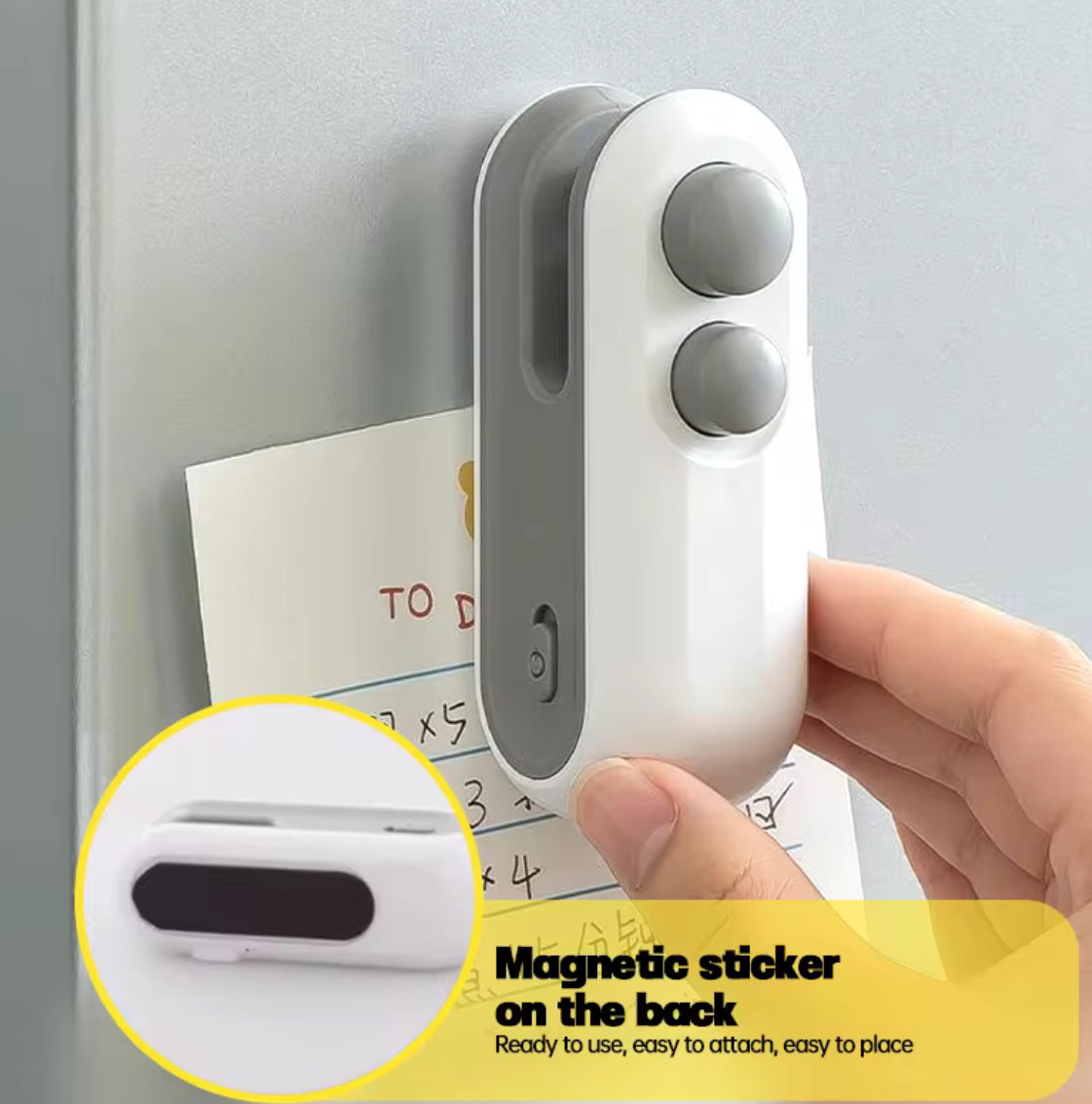 2-in-1 Rechargeable Mini Bag Sealer - Problems Solved