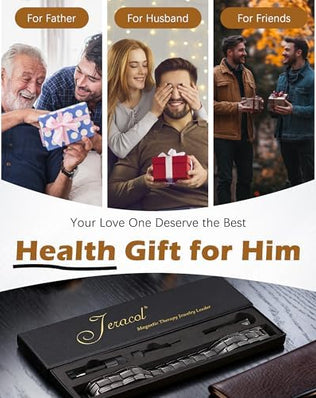 Solid copper magnetic bracelet for men with three ultra-strong magnets, featuring 3500 Gauss for therapeutic benefits.