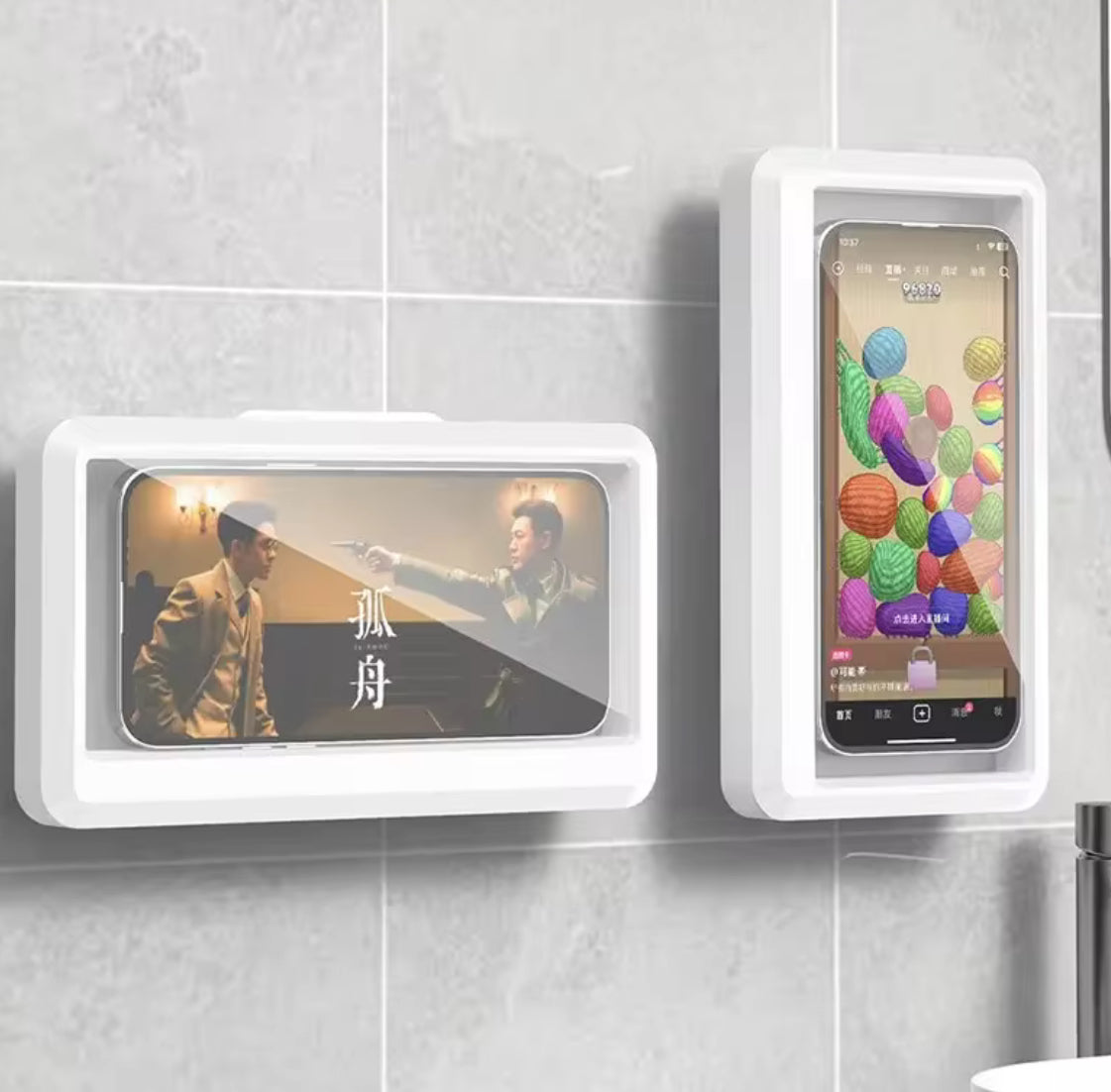 Adjustable Waterproof Shower Phone Holder - Problems Solved
