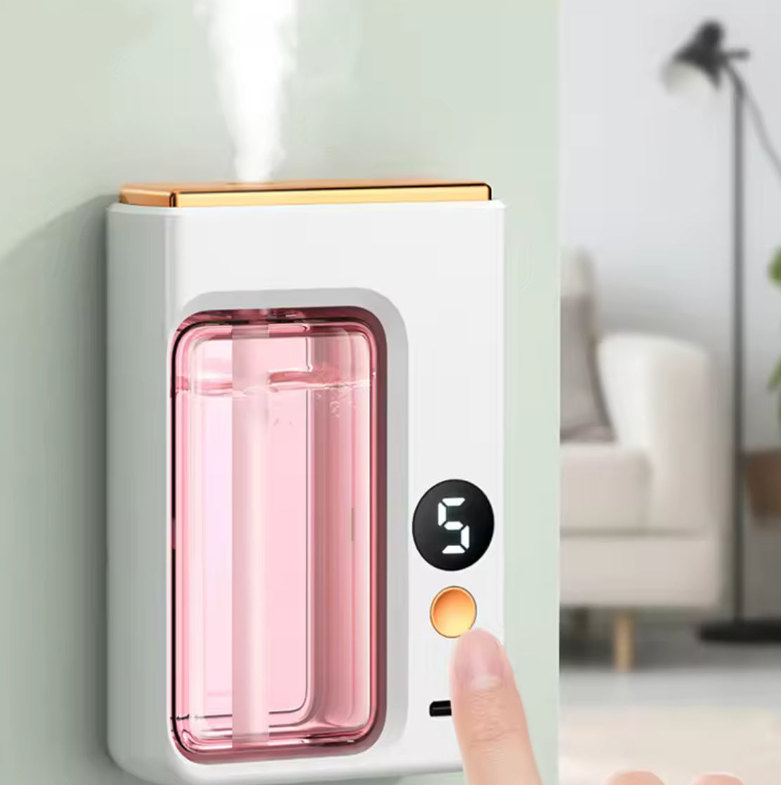 Automatic Aromatherapy Diffuser with Display for Air Freshening - Problems Solved