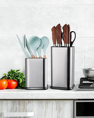 Kitchen Organizer Kitchen Utensil Holder for countertop Large Cooking Utensil Storage Organizer for Spatula Spoon Utensil Crock - Problems Solved