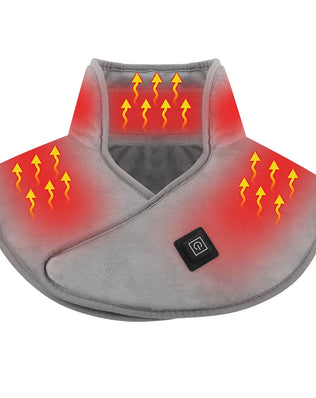 Electric Heating Shoulder Neck Pad USB Heated Back Wrap 3 Heat Level Soft Hot Compress Back Shawl Neck Shoulder Fast Heated Pad - Problems Solved