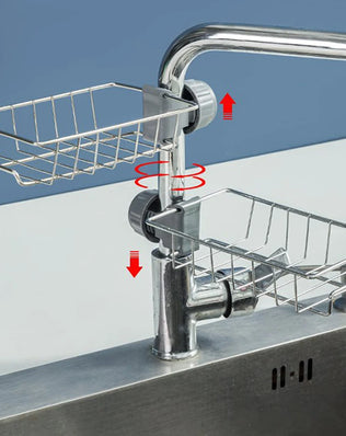 Kitchen Sink Drain Rack Sponge Storage Flexible Faucet Holder Soap Drainer Towel Rack Shelf Organizer Kitchen Accessories - Problems Solved