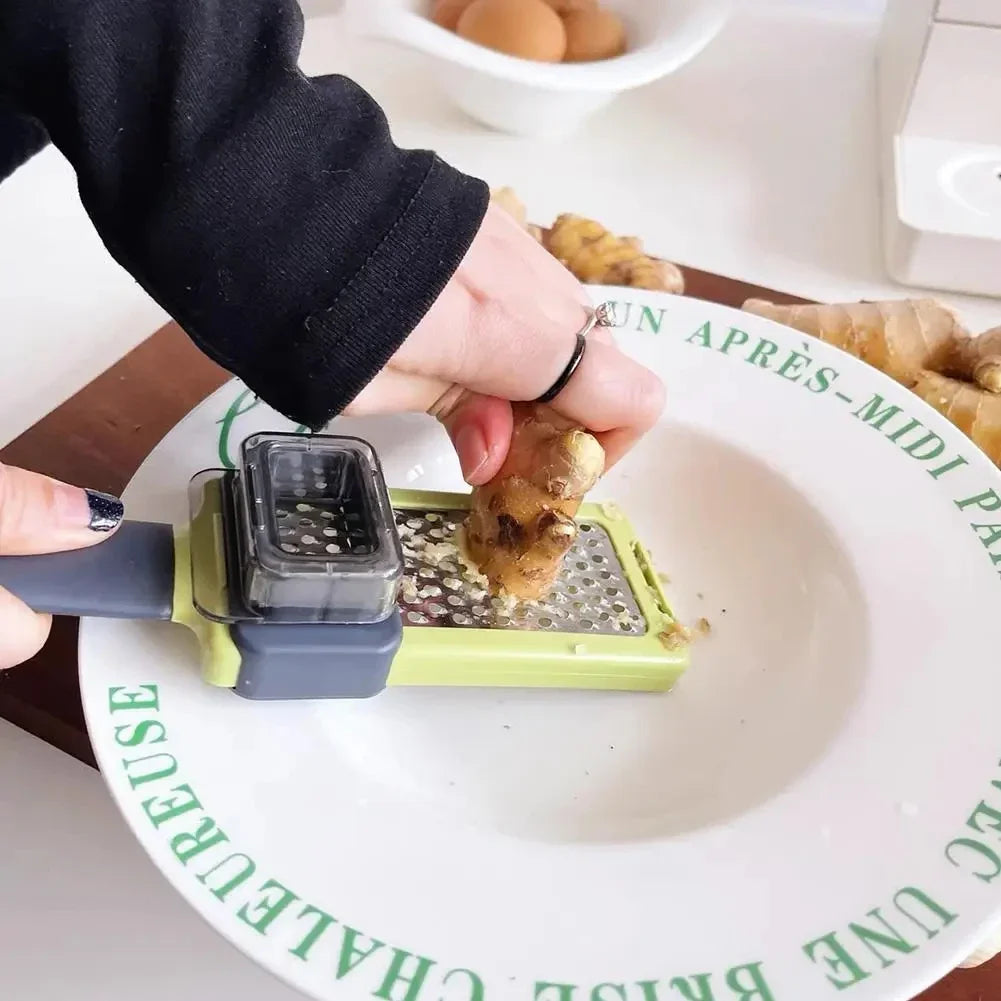 Kitchen Novel Garlic Crusher Ginger Grinding Grater Planer - Problems Solved