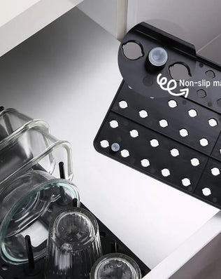 Kitchen Organizer Dish Drying Rack Telescopic Plate Bowl Stand - Problems Solved