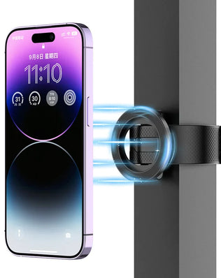 Magnetic Hand Strap MagSafe Phone Mount for Fitness Equipment, Strong Magnet Fit iPhone 16/15/14 & Android, Hands-Free Holder - Problems Solved