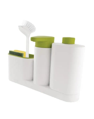 Bathroom Storage Rack For Cleaning Rack Washing Sponge Brush Sink Detergent Soap Dispenser Bottle Kitchen Organizer Gadgets - Problems Solved