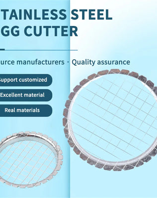 Kitchen Accessories Cutter Grid Vegetable Salad Egg Cuter - Problems Solved