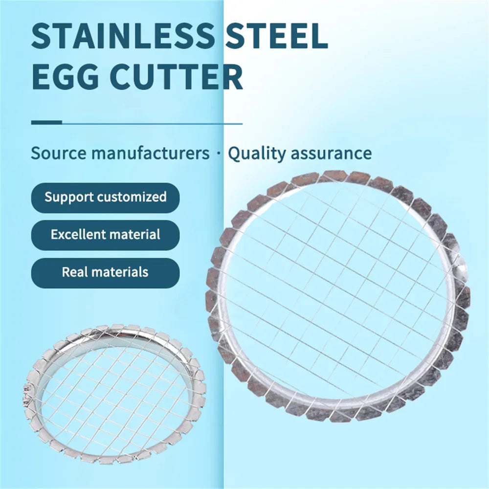 Kitchen Accessories Cutter Grid Vegetable Salad Egg Cuter - Problems Solved